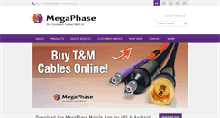 Desktop Screenshot of megaphase.com